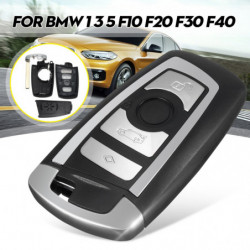 4 Botton Oklippt Blad Fob Avlägsen Nyckel Skal Fall F10 F20 F30 F40 Serier För Bmw 1 3 5