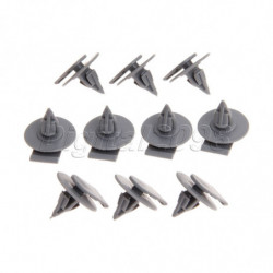 20x Bil Fästanordning Clips Hjul Båge Trimma Clips Fasteners Bil Plast Nitar För Bmw Mini R50 R52 R53 R55 R56