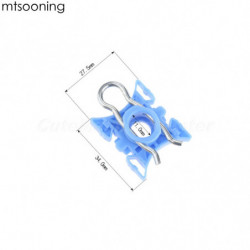 Mtsooning 10 St Fönster Hiss Glidning Svänga Regulator Klämma Bil Fästanordning För Bmw E32 E34 E36 Volvo