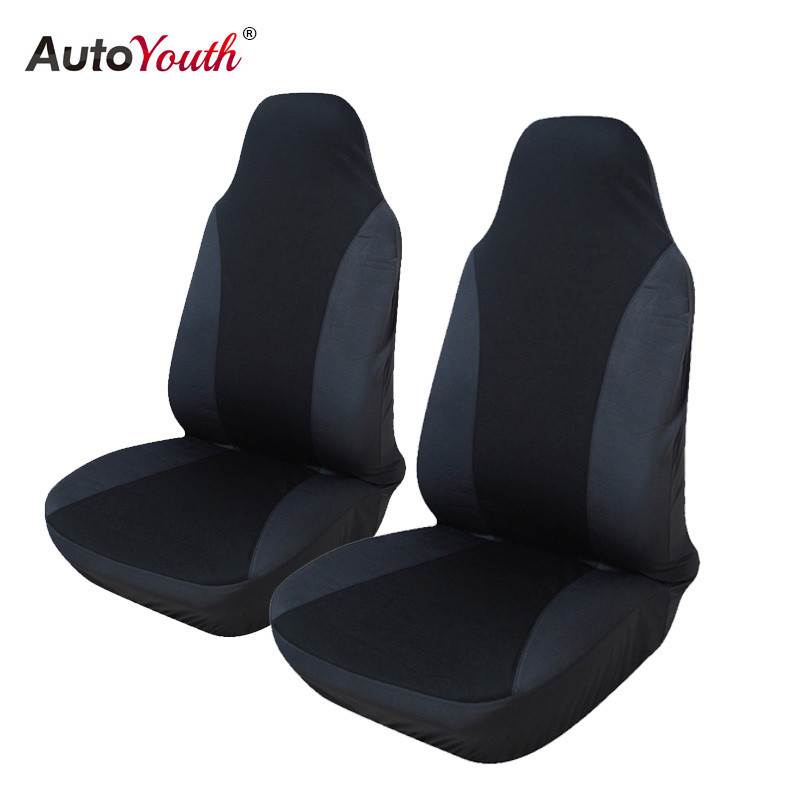 Autoyouth 2pcs Främre Bil Sittplats Omslag 5 Färg Universell Passa För Lada Honda Toyota Sittplats Covers Bil