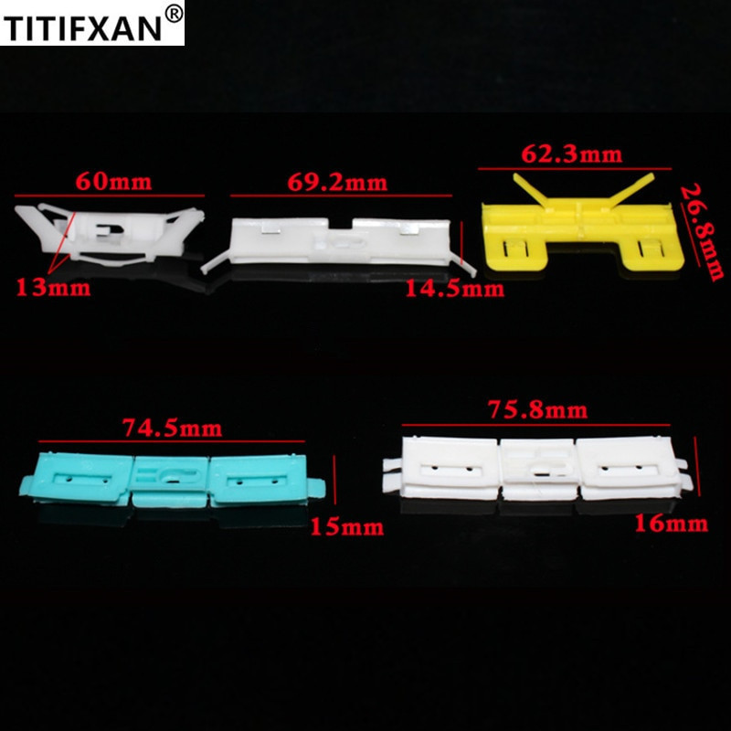 5pcs Bil Tak Trimma Remsa Av Vatten Tryck Spänne Klämma För Honda Sjunde Åtta Bevilja Medborgerlig Crv Ciimo