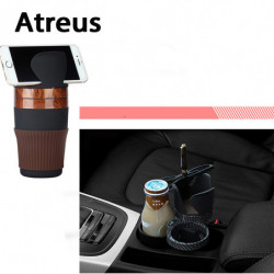 Atreus Bil Multifunktionell Bil Styling Telefon Dryck Hållare För Lexus Honda Medborgerlig Opel Astra H J Mazda