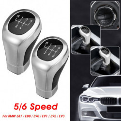 5 6 Hastighet Mt Bil Redskap Flytta Knopp Spak Shifter Knopp För Bmw 1 3 Serier E81 E82 E87 E87lci E90 E91 E92