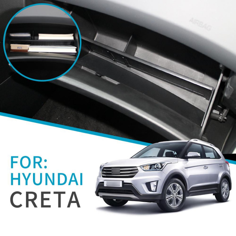 Smabee Bil Handske Låda Intervall Lagring För Hyundai Creta 2014 2019 Ix25 Tillbehör Trösta Städa Central