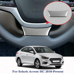 Bil Styling Magmuskler Bil Styrning Hjul Paljett För Hyundai Solaris Accent Hc 2019 Bil Inre Tillbehör Sticker