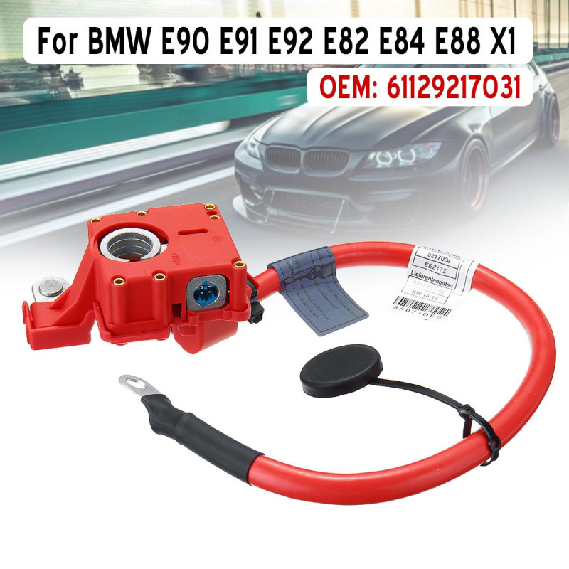 Bil Batteri Beskyddare Tråd Kabel Linje 61129217031 Positiv Terminal Till Batteri Kabel För Bmw E90 E91 E92 E82