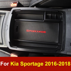 Bil Central Trösta Armstöd Låda Lagring Behållare Arrangör Hållare Bricka För Kia Sportage Ql 2019 2020