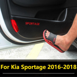 Bil Dörr Beskyddare Vaddera Dörr Planka Anti Sparka Vaddera Skydd Sida Kant Matta För Kia Sportage 4 2019 Tillbehör