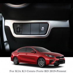 För Kia K3 Cerato Forte Bd 2019 Bil Styling Inre Huvud Ljus Snabb Ram Paljetter Inre Sticker Interiör Ram