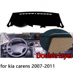 För Kia Carens 20072011 Dubbel Lager Silica Gel Bil Instrumentbräda Vaddera Instrument Plattform Skrivbord Undvika