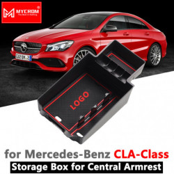 Armstöd Låda Lagring Arrangör Tillbehör För Mercedes Benz Cla C117 W117 2014 2015 2019 180 200 220 250 Amg